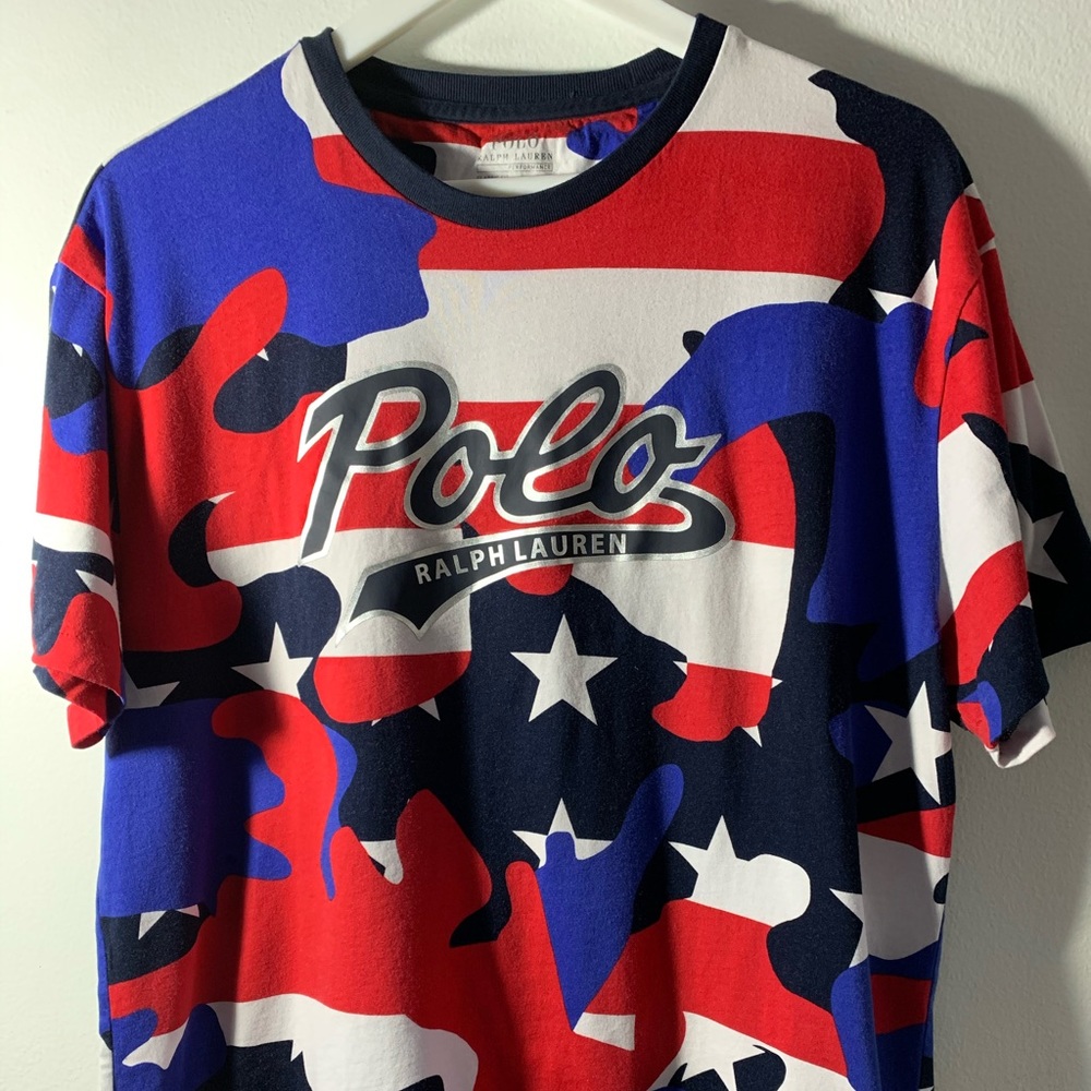 Ralph Lauren Red,white and blue T-shirt